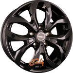 ProLine Wheels  TX100 Black Glossy (BG) Einteilig 7.00 x 16 ET 46.00  5x108